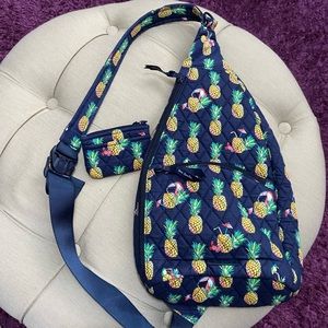 Vera Bradley Sling Backpack and matching coin purse